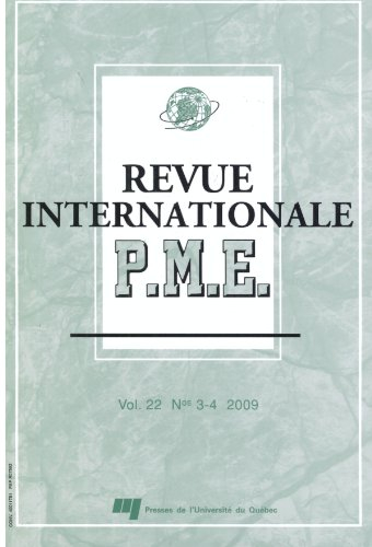 Revue internationale PME vol 22 # 3-4