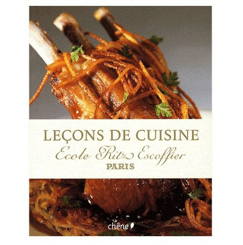 Leçons de cuisine de l'école Ritz-Escoffier