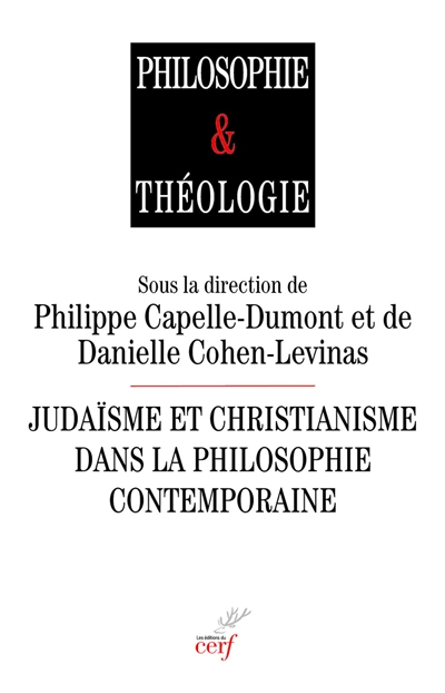 Judaïsme et christianisme dans la philosophie contemporaine