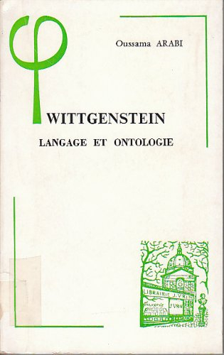 Wittgenstein, langage et ontologie