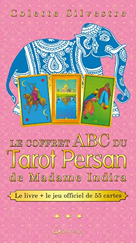 Le coffret ABC du tarot persan de madame Indira : le livre + le jeu officiel de 55 cartes