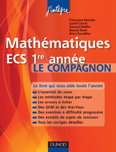 Mathématiques, ECS 1re année : le compagnon