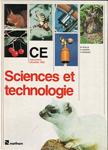 Sciences et technologie : CE