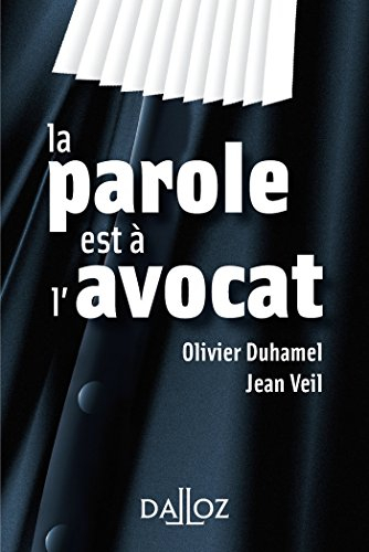 La parole est à l'avocat