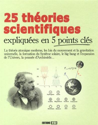25 théories scientifiques expliquées en 5 points clés : la théorie atomique moderne, les lois du mou