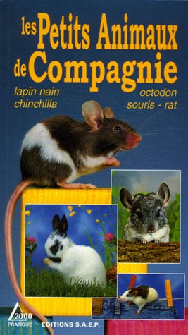 Petits animaux de compagnie : lapin nain, rat, souris, chinchilla, octodon