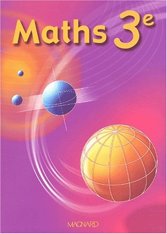 Maths, 3e