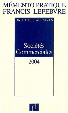 sociétés commerciales 2004