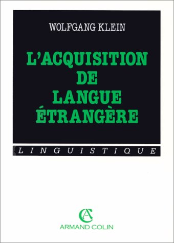 L'Acquisition de langue étrangère