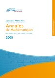 annales de mathématiques 2005 voie economique