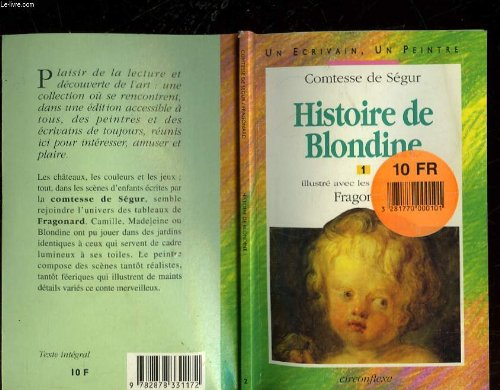 Histoire de Blondine. Vol. 1