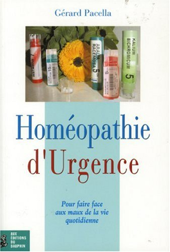 L'homéopathie d'urgence