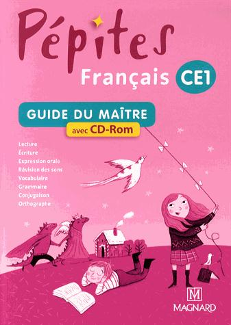Français, livre unique CE1 : guide du maître avec CD-ROM