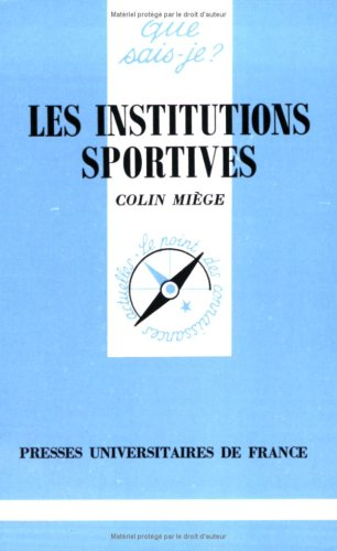 Les Institutions sportives