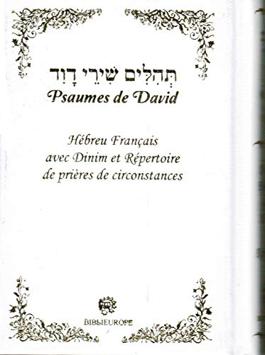 Psaumes de David : hébreu-français