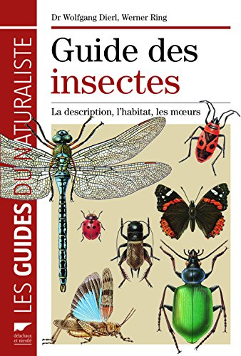 Guide des insectes : la description, l'habitat, les moeurs