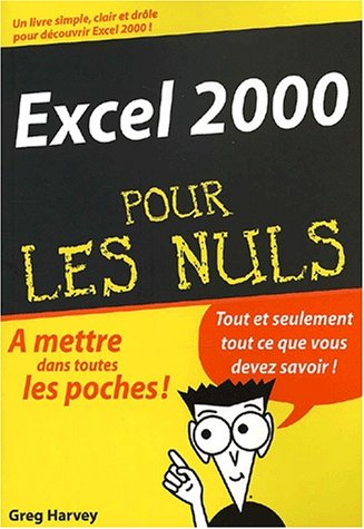 Excel 2000 pour les nuls