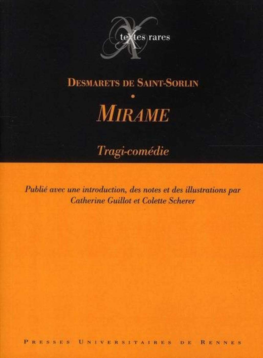 Mirame : tragi-comédie