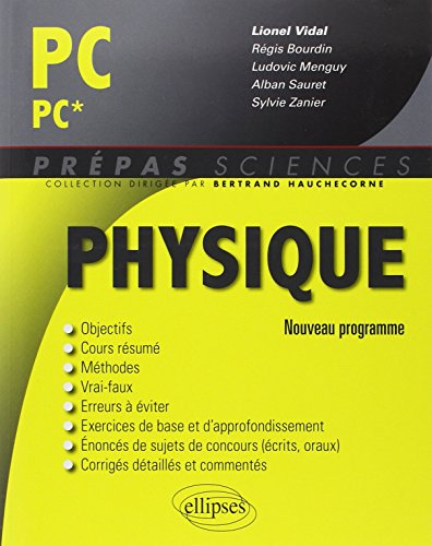 Physique PC-PC* : nouveau programme