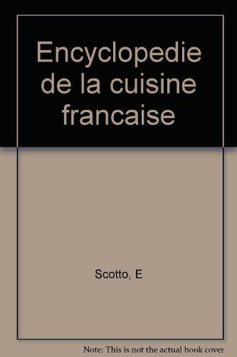 Encyclopédie de la cuisine française