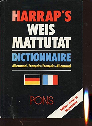 Dictionnaire de l'allemand d'aujourd'hui