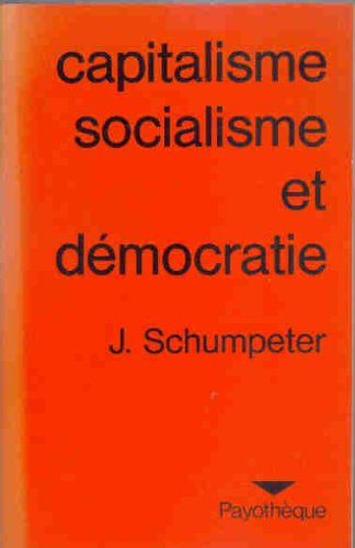 capitalisme, socialisme et démocratie (payothèque)
