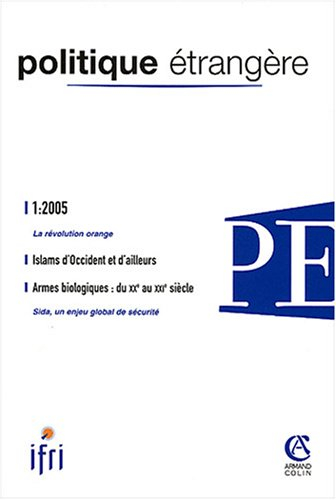 Politique étrangère, n° 1 (2005)
