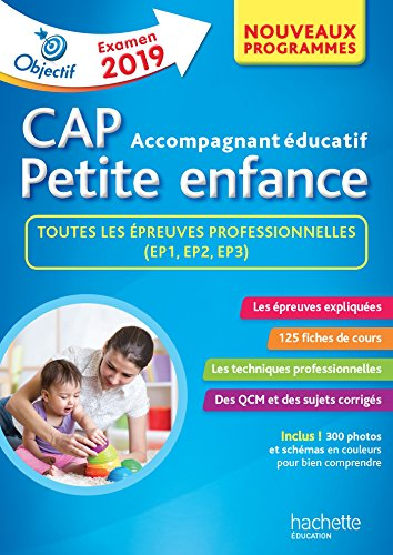 CAP petite enfance, accompagnement éducatif : toutes les épreuves professionnelles (EP1, EP2, EP3), 