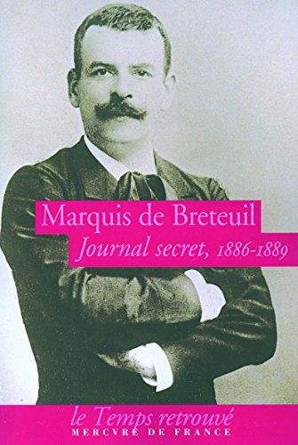 Journal secret, 1886-1889