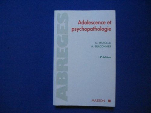 adolescence et psychopathologie