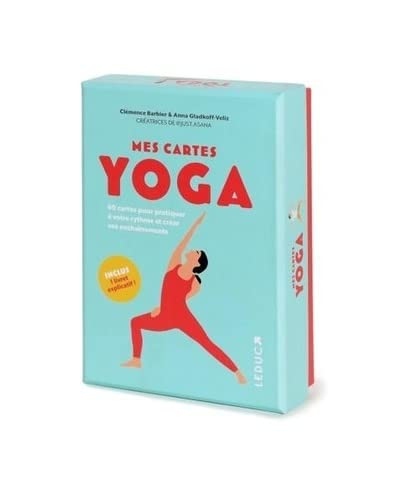 Mes cartes yoga : 60 cartes pour pratiquer à votre rythme et créer vos enchaînements