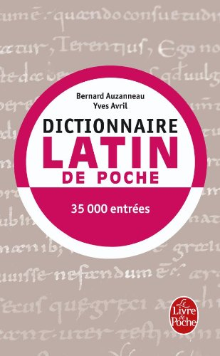 Dictionnaire latin de poche : latin-français