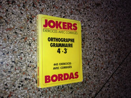 joke.432 orth.gram.4/3 (ancienne edition)
