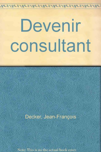 Devenir consultant
