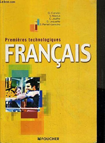 Français, premières technologiques