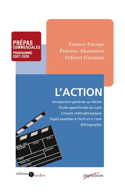 L'action : prépas commerciales, programme 2007-2008