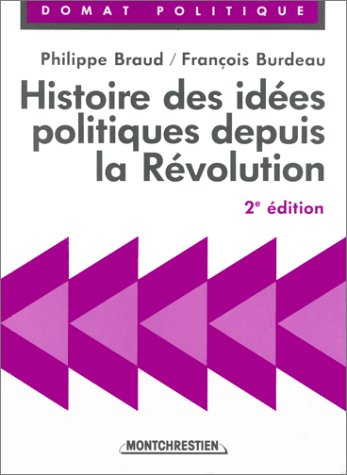Histoire des idées politiques depuis la Révolution