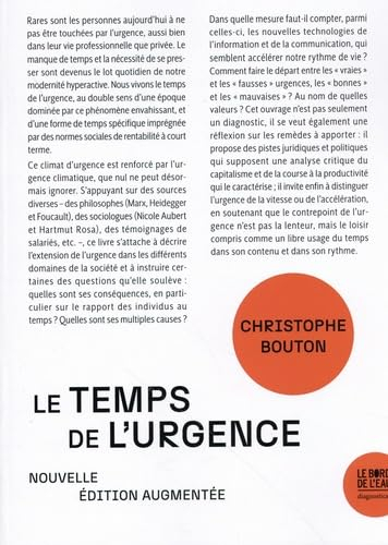 Le temps de l'urgence