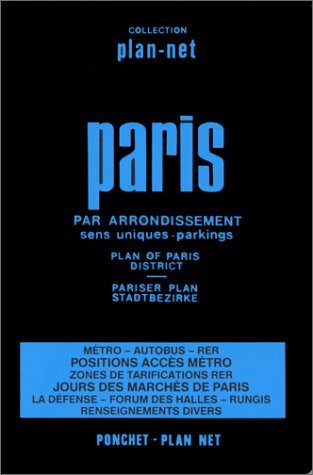plan de ville : paris par arrondissements