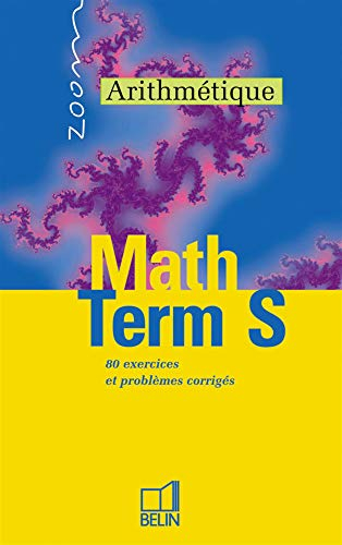 Maths, arithmétique, terminale S