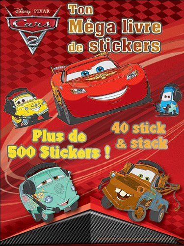Mon album de stickers géant Cars 2