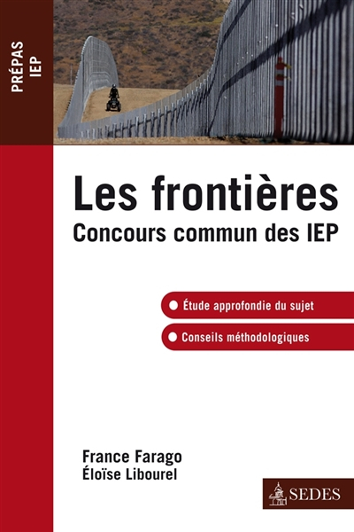 Les frontières : concours communs des IEP