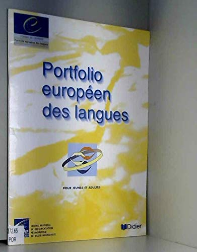 Portfolio européen des langues: Pour jeunes et adultes