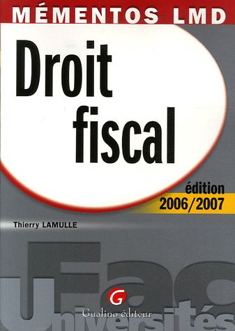 Droit fiscal, 2006-2007