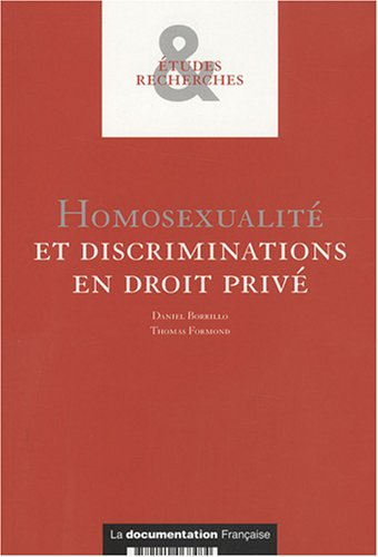 Homosexualité et discriminations en droit privé