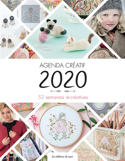 Agenda créatif 2020 : 52 semaines ré-créatives