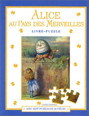 Alice au pays des merveilles : livre puzzle