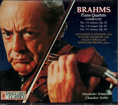 brahms,piano quartet no 1 [import anglais]
