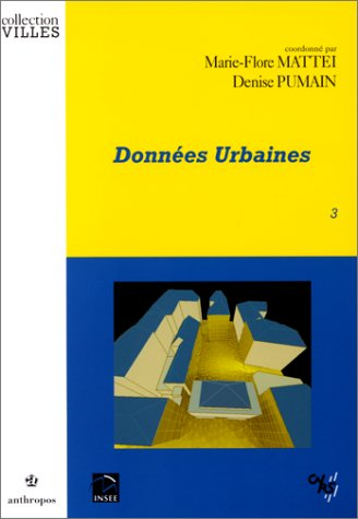 Données urbaines. Vol. 3