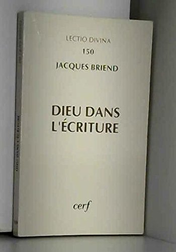 Dieu dans l'Ecriture